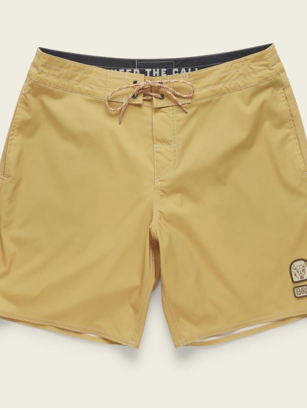 Howler Brothers Buchannon Boardshort Color: Antique Black & Dijon - Size 32